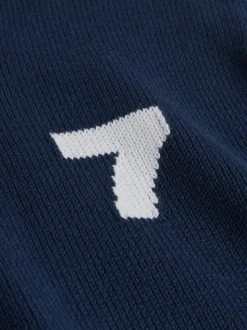 Jumper Striktrøje, Pageant Blue, XL