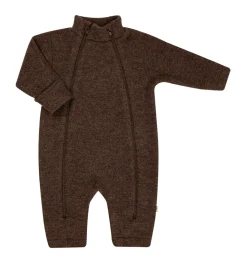 Jumpsuit, Dark Brown, 80 cm