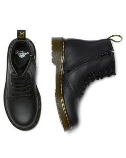 Junior Leather Ankle Støvle, Black, 30