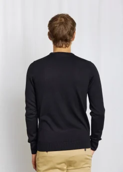 Jupiter Regular Fit Striktrøje, Black, XL