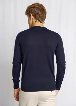 Jupiter Regular Fit Striktrøje, Navy, L