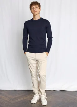 Jupiter Regular Fit Striktrøje, Navy, L