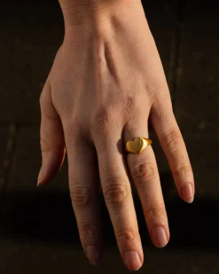 Just Love Ring, Gold Plated, 54