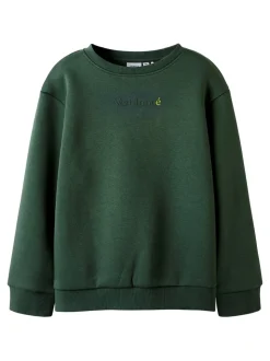 Kalas Sweatshirt, Deep Forest, 122-128 cm