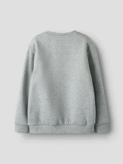 Kalas Sweatshirt, Grey Melange, 122-128 cm
