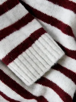 Kally Striktrøje, Light Grey Melange Andorra, 122-128 cm