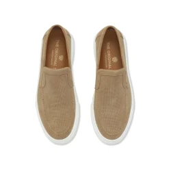 Karl Loafers. Sand Suede. 44