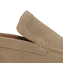 Karl Loafers. Sand Suede. 44