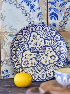 Karlie Middagstallerken, Blue, Ø27,5 cm