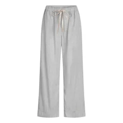 Katrine Pyjamasbukser, Light Grey Melange, XL
