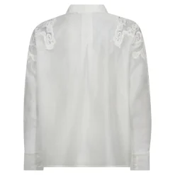 KawaCC Embroidery Skjorte, White, L