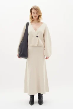 KayllaIW Cardigan, Haze Melange, L