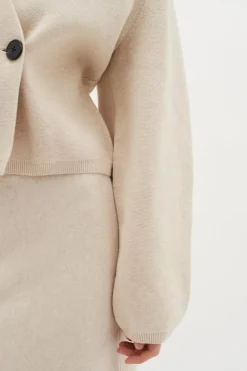 KayllaIW Cardigan, Haze Melange, L