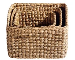 Keep It All 3-pak Kurv, Natur