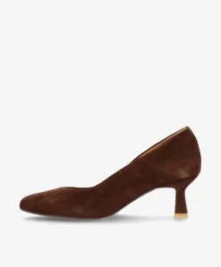 Kendall Pumps, Brown Dark Suede, 39