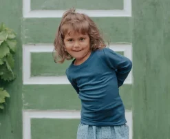 Kenna Bluse, Insignia Blue, 110 cm