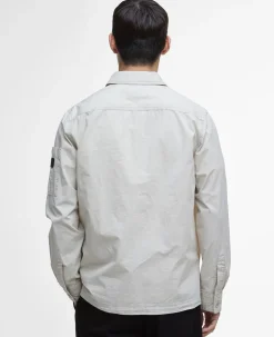 Kenneth Garment Dye Overshirt, Mist, S