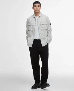 Kenneth Garment Dye Overshirt, Mist, S