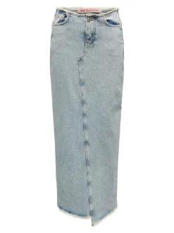 Khloe Denimnederdel, Light Blue Denim, XS