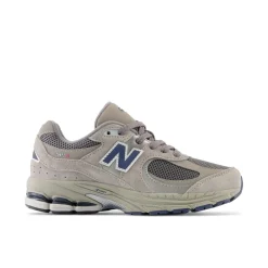 Kids' 2002 Sneakers, Grey/Metallic Silver/Natur, 40