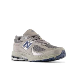 Kids' 2002 Sneakers, Grey/Metallic Silver/Natur, 40