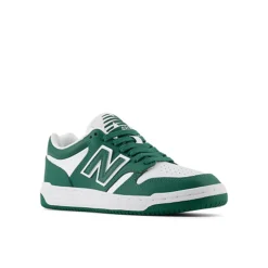 Kids' 480 Sneakers, Team Forest Green/White, 40