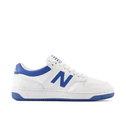 Kids' 480 Sneakers, White/Blue Agate, 40