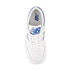 Kids' 480 Sneakers, White/Blue Agate, 40
