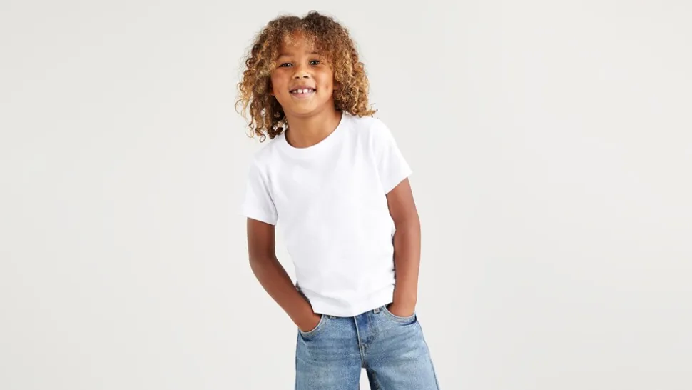 Kids Stay Loose Taper Jeans, Burbank, 8 år