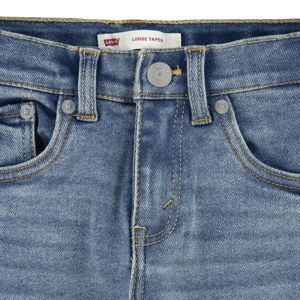 Kids Stay Loose Taper Jeans, Burbank, 8 år