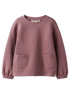 Kilano Loose Sweatshirt, Nostalgia Rose, 92 cm