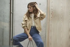 KimmyCC Belt Jeans, Dark Denim, M