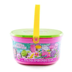 Kitty Fairy Garden Bucket Modellervoks