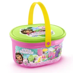 Kitty Fairy Garden Bucket Modellervoks