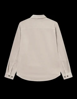 Kody Corduroy Overshirt, Light Sand, XXL
