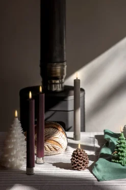 Kogle LED Lys, Brown