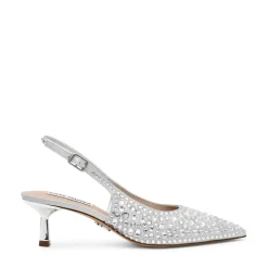 Korra-R Højhælede Sko, Silver Stone, 42