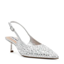 Korra-R Højhælede Sko, Silver Stone, 42