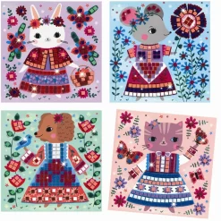 Kreativ Mosaik, Med Søde Dyr