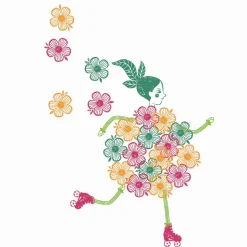 Kreative Stempler, Blomster Piger