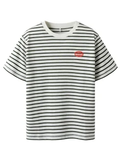 Kristian Kortærmet T-Shirt, Cloud Dancer, 134-140 cm