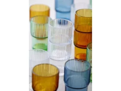 Kusintha 4-pak Cafeglas, Blue, 38 cl