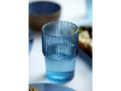 Kusintha 4-pak Cafeglas, Blue, 38 cl