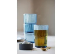 Kusintha 4-pak Cafeglas, Blue, 38 cl