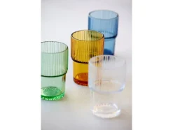 Kusintha 4-pak Cafeglas, Clear, 38 cl