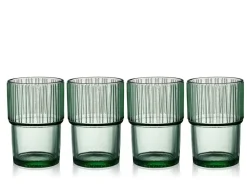 Kusintha 4-pak Cafeglas, Grøn, 38 cl