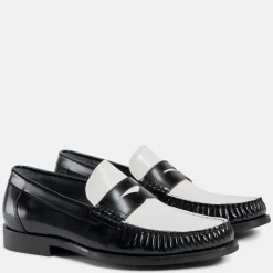 L61 883 Loafers, Black/White, 44