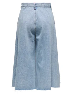 La Brea Lange Denimshorts, Light Blue Denim, S