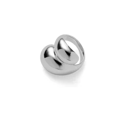 La Pausa Ring, Silver Plated, 57