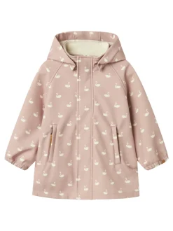 Laalfa Softshelljakke, Adobe Rose, 116 cm